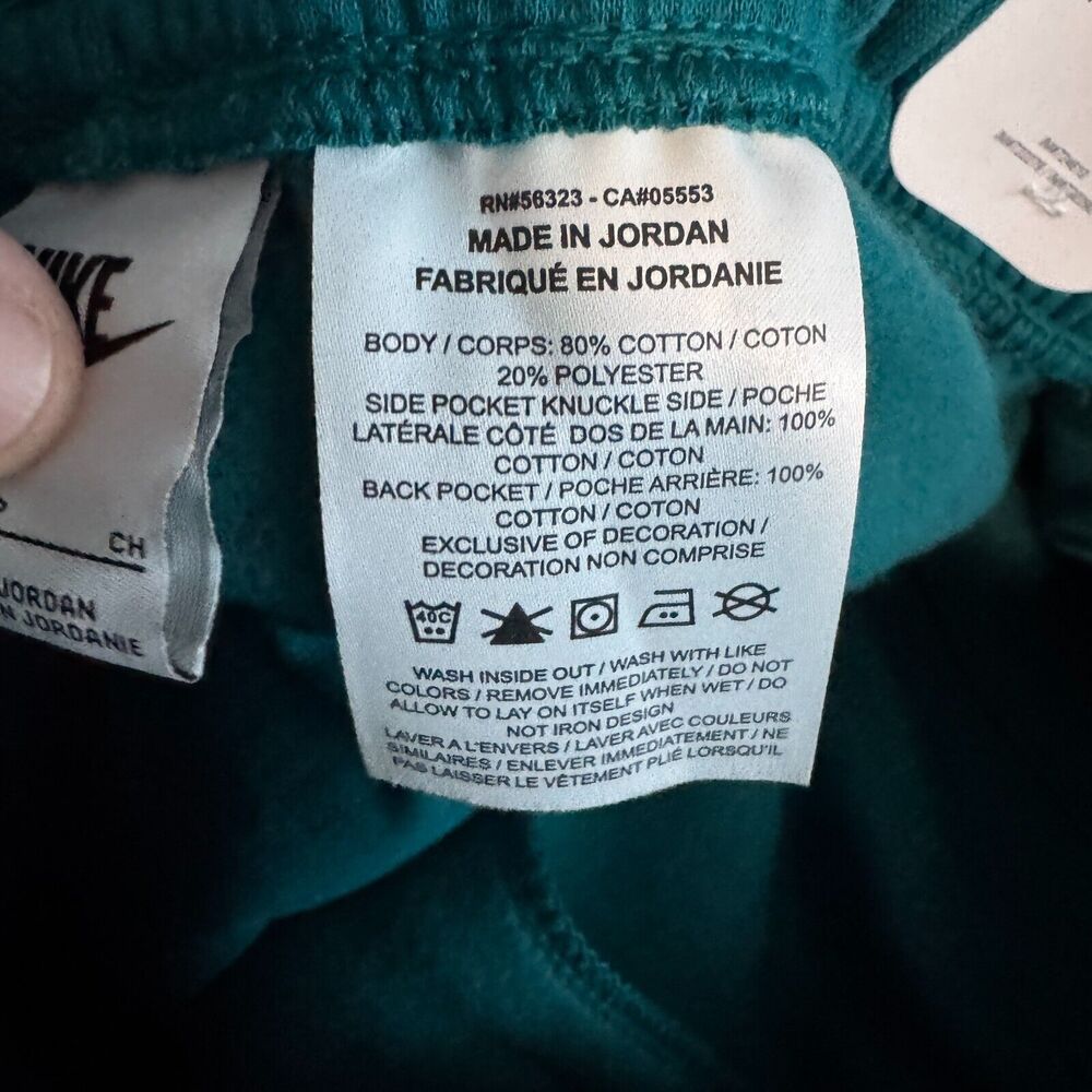 Nike Shorts Mens Small Teal Sportswear Club Fleece Workout Gym NSW BV2721 NWOT - Picture 11 of 12